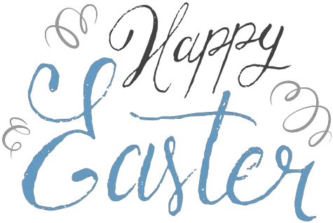 Happy Easter Pen Confetti Happy Easter Png Vetor Happy Easter Transparent