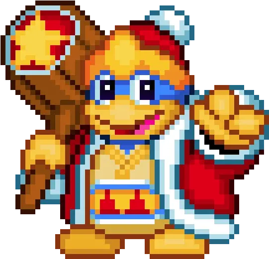 King Dedede King Dedede Sprite Png King Dedede Transparent