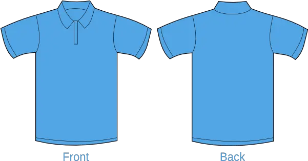 Polo Shirt Template Png 5 Image Blue Polo Shirt Vector Shirt Template Png
