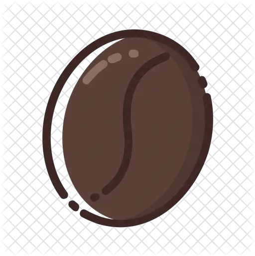 Coffee Bean Icon Of Colored Outline Style Available In Svg Circle Png Coffee Bean Png