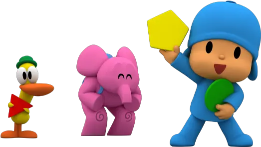 Pocoyo Pocoyo Formas Geométricas Png Pocoyo Png