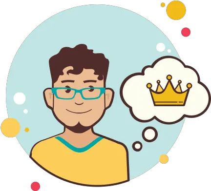 Man With Crown Icon Free Download Png And Vector Imagination Icon Png Crown Cartoon Png