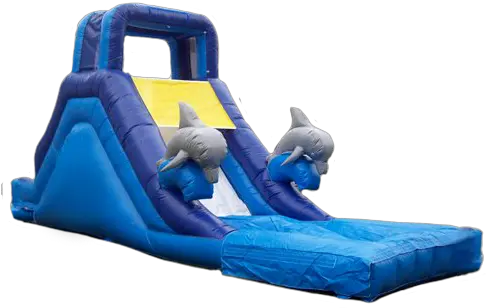 Download Hd Ocean Slide With Pool Water Slide Transparent Inflatable Png Pool Water Png