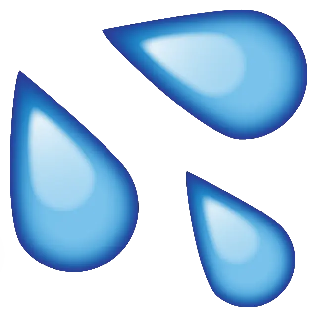 Wet Emoji Png 5 Image Water Droplets Emoji Png Wet Emoji Png