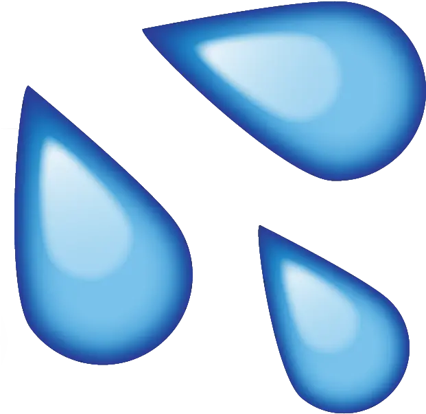 Raindrop Emoji Png Picture Water Droplets Emoji Png Wet Emoji Png