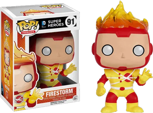 Dc Comics Firestorm Pop Vinyl Figure Funko Pop Dc Comics Png Firestorm Png