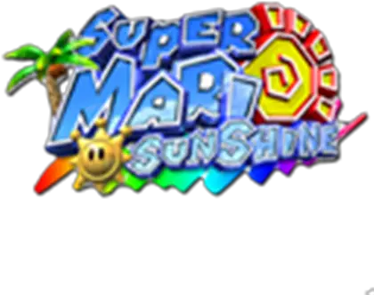 Super Mario Sunshine Logo Transparent Roblox Super Mario Sunshine Png Super Mario Transparent