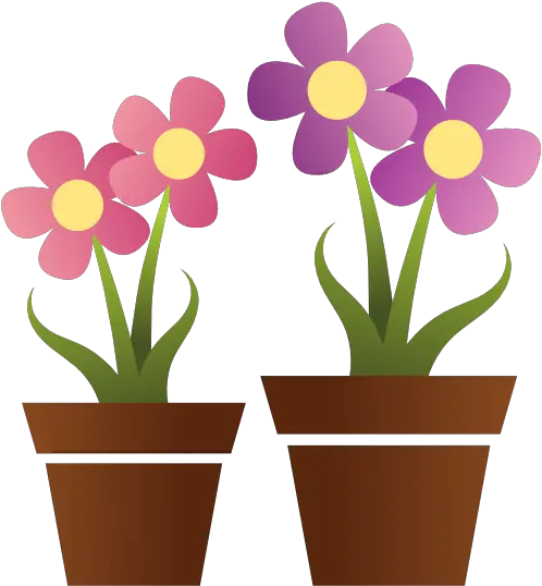 Flower Pot Clip Art Black And White Png Flower Pots Clip Art Flower Pot Png