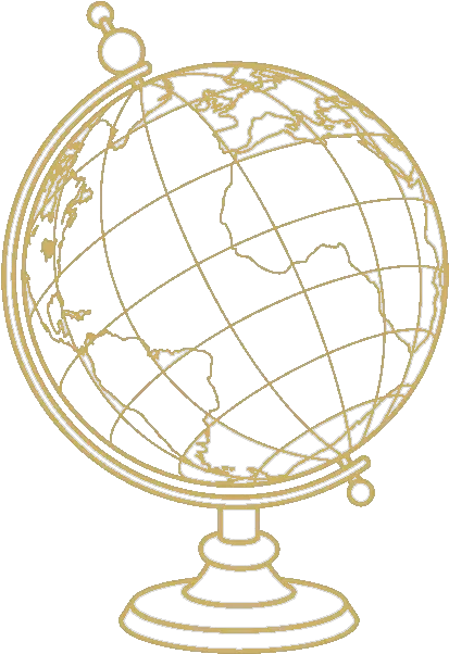 Download Hd Empower Gold World Icon Png Gold Globe Png