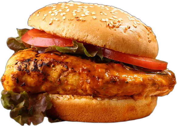 Piri Chicken Burger Burgers Peri Peri Peri Chicken Burger Png Burgers Png