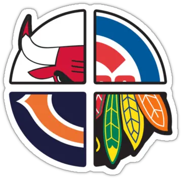 Sticker375x360png 375360 Pixels Chicago Sports Teams Chicago Sport Team Logos Chicago Bears Png