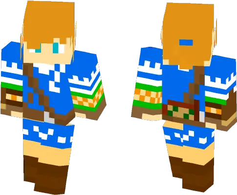 Download Zelda Breath Of The Wild Link Minecraft Skin For Jerome Valeska Minecraft Skin Png Zelda Breath Of The Wild Png