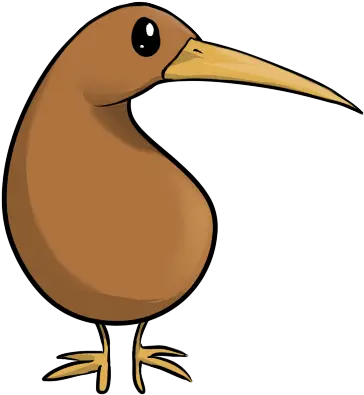 Kiwi Bird Cartoon Png Free New Zealand Cartoon Birds Kiwi Bird Png