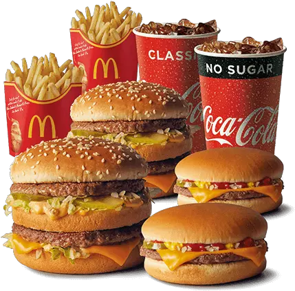 Download Grab A Mate And Share 2 Big Mac Cheeseburgers Burger Big Mac Png Big Mac Png