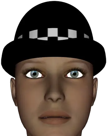 Download Hd V4 British Police Hat No Badge Police Illustration Png Police Hat Transparent