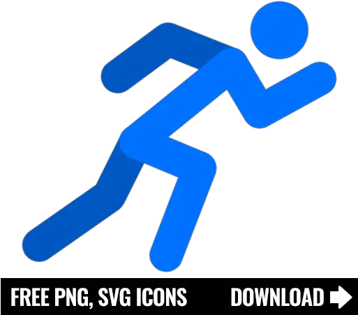 Free Running Man Icon Symbol Png Svg Download For Running Male Icon Png