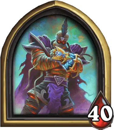 Arch Villain Rafaam Hearthstone Card Library Hearthstone Rafaam The Supreme Archaeologist Png Battlegrounds Png