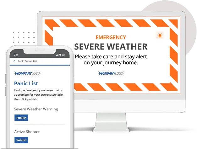 Panic Button Emergency Full Screen Alert Smart Device Png The Weather Channel Icon For Desktop