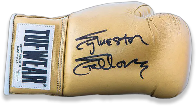 Sylvester Stallone Rocky Balboa Signed Gold Turf Wear Boxing Glove Boxing Glove Png Rocky Balboa Png