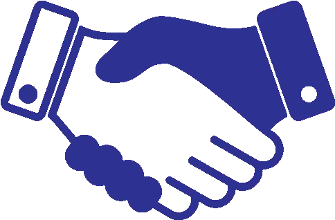 Cfr And Associates Small Business Veteran Advocacy Shake Hand Icon Png Blue Handshake Icon