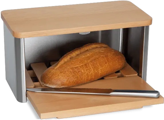Loaf Of Bread In Box Transparent Png Stickpng Bread Bin Wood Uk Loaf Of Bread Png