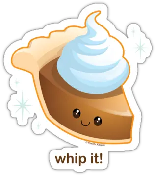 Whip Cute Pumpkin Pie Sticker Cute Pumpkin Pies Png Pumpkin Pie Png