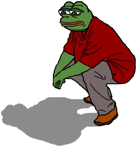 Uploaded Full Body Pepe Png Pepe The Frog Transparent