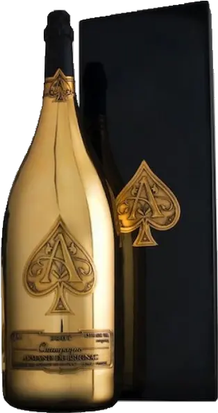 Armand De Brignac Brut Gold Ace Of Spades Champagne Jero Champagne Armand De Brignac Brut Gold Png Ace Of Spades Png