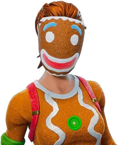 Gingerbread Woman Png Clipart Mart Ginger Gunner Fortnite Png Woman Clipart Png