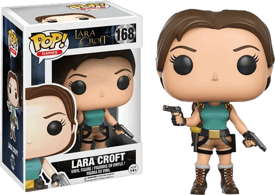 Lara Croft Figurine Pop Lara Croft Png Download Tomb Raider Funko Pop Lara Croft Png