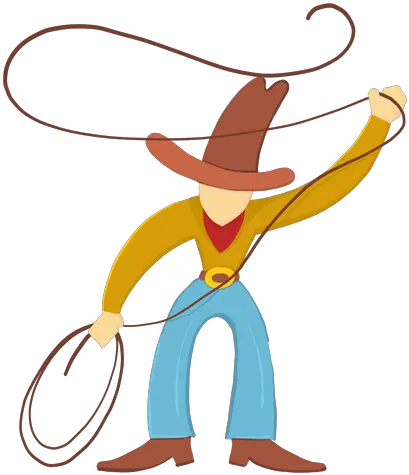 Cowboy With Lasso Transparent Png U0026 Svg Vector File Transparent Cowboy With Lasso Cowboy Png