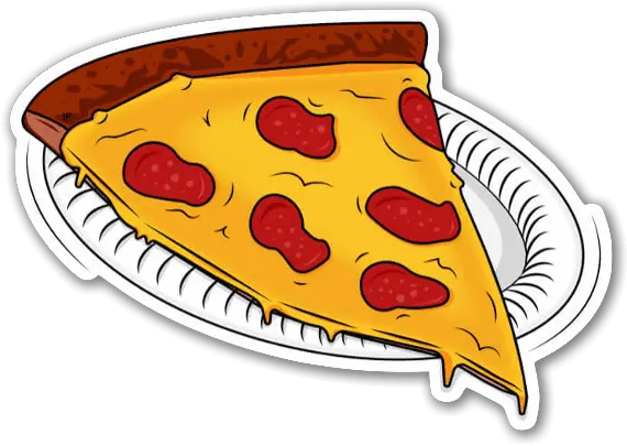 New York Pizza Sticker Stickerapp Ny Pizza Illustration Png Pizza Cartoon Png