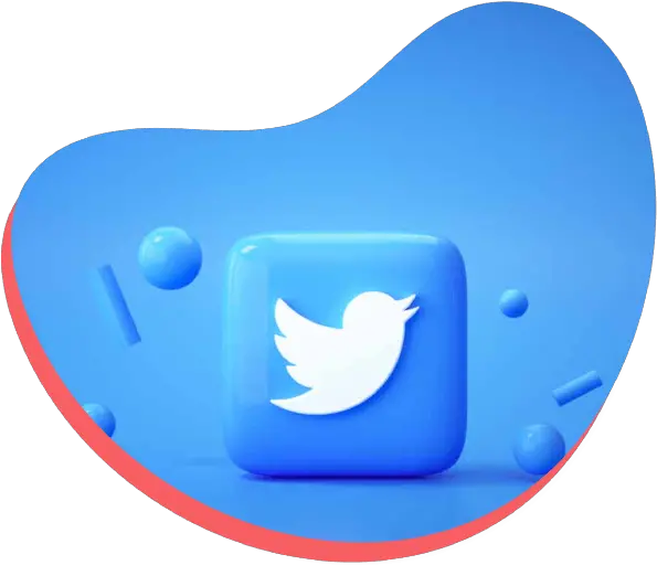 Social Media Marketing Splash Drips Agency Facebook Twitter Png Twitter Icon 3d
