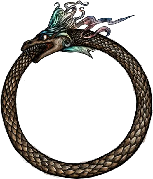 Simbolo Prohibido Png Es Un Símbolo Que Muestra A Un Ouroboros Meaning Prohibido Png