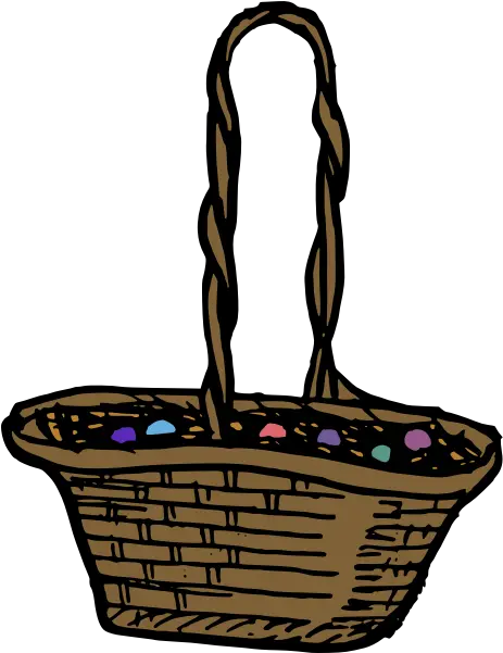 Easter Basket Free Svg Easter Basket Png Easter Basket Transparent