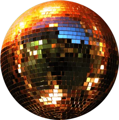 Copper Gold Disco Ball Transparent Png Gold Disco Ball Png Ball Of Light Png