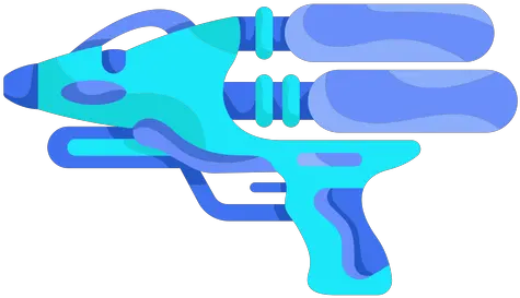 Sky Blue Water Gun Flat Transparent Png U0026 Svg Vector Gun Blue Water Icon