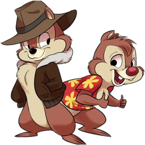 Check Out This Transparent Chip And Dale Thumbs Up Png Image Background