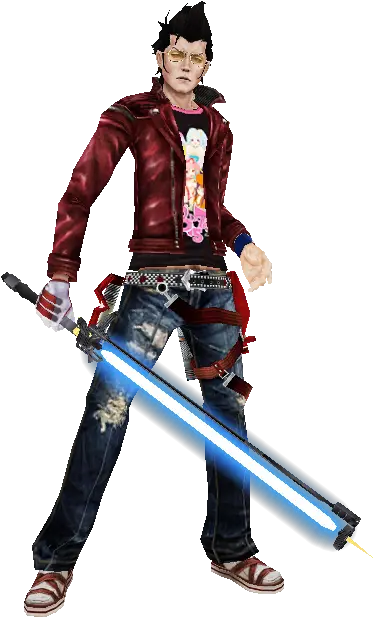 Travis Touchdown Png 4 Image Travis Touchdown 3d Model Travis Touchdown Png