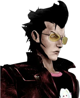 Deathmatch Travis Touchdown Face Png Travis Touchdown Png