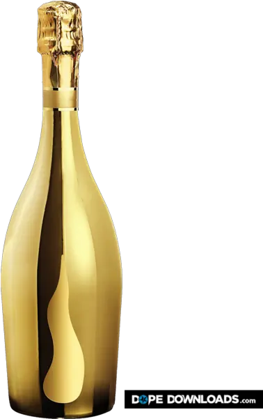 Gold Champagne Bottle Png Image Golden Champagne Bottle Png Champagne Bottle Png