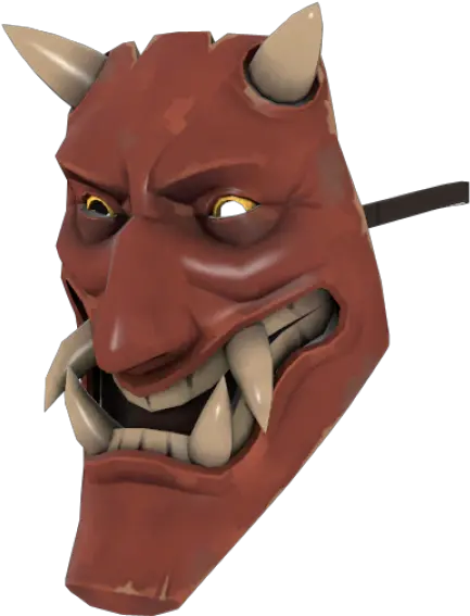 Noh Mercy Oni Mask For The Spy In Tf2 Tf2 Noh Mercy Png Oni Mask Png