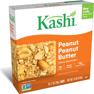 Kashi Chewy Granola Bars Peanut Butter Kashi Chewy Honey Almond Flax Granola Bars Png Peanut Png