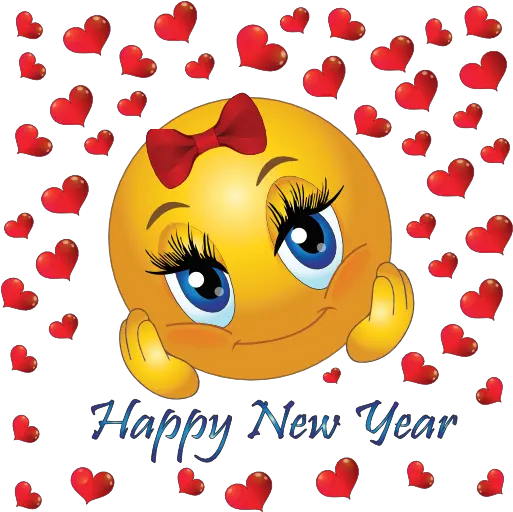 5 Happy New Year Smiley Icons Images Happy New Year With Smiley Png Happy New Year Icon 2016