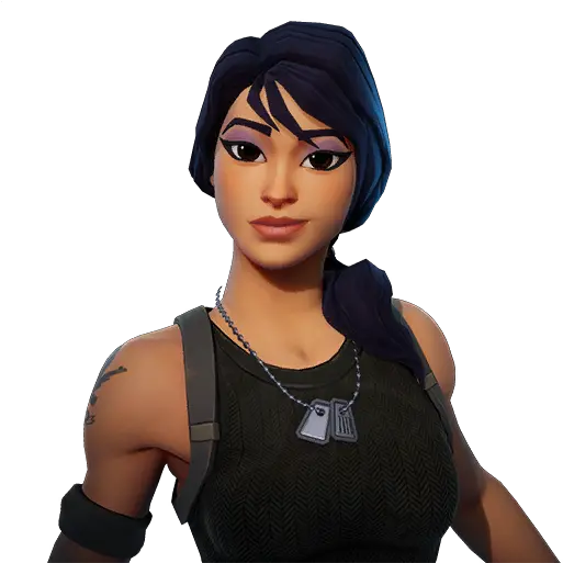 Fortnite Girl Png Fortnite Skins Assault Trooper Arctic Assassin Png