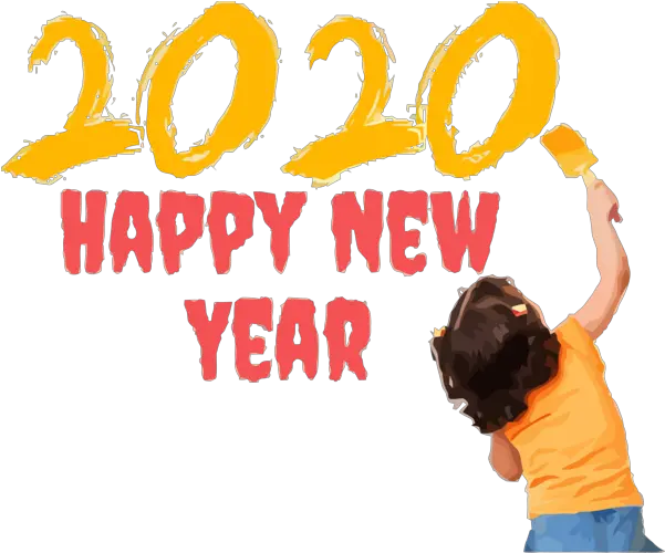 Text Font Happy For New Year 2020 Happy New Year 2020 Hd Wallpaper Download Png Happy New Year Transparent