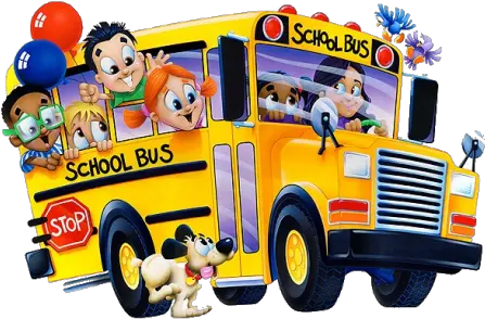 Png Hd Of A School Bus Transparent Buspng School Bus Cartoon Png School Bus Transparent Background