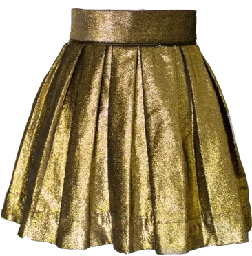 Gold Pleated Skirt Clarisky Clarisky Long Gold Skirt Png Skirt Png