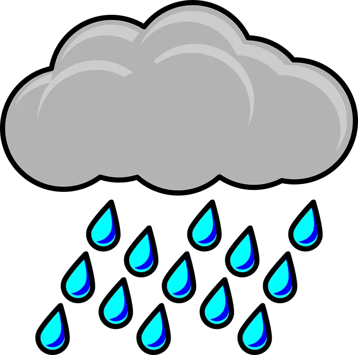 Rain Cloud Png Svg Clip Art For Web Icon