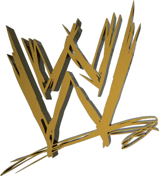 Wwe Logo 3d Gold Gold Wwe Logo Png Wwe Logo Pic